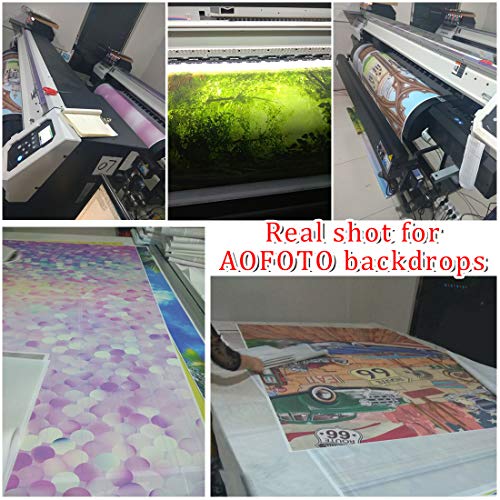 AOFOTO 20x10ft Aquarium Backdrop Decoration Blue Ocean Fish Deep Water Plants Seabed Scene Underwater Scene Background for Photography Kids Adults Birthday Party Events Photo Studio Props Vinyl - size: 20x10ft