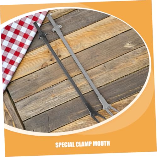 Abaodam 4pcs Extra Long Aquarium Tweezers Aquatic Planting Tool for Fish Tank Maintenance Efficient Cleaning Scaping for Aquatic Plants Debris Removal