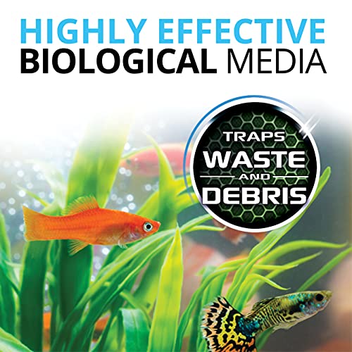 Fluval Pre-Filter Media, Mechanical Filter Media for Aquariums, Ceramic Rings, 26.45 OZ - size: 750 g