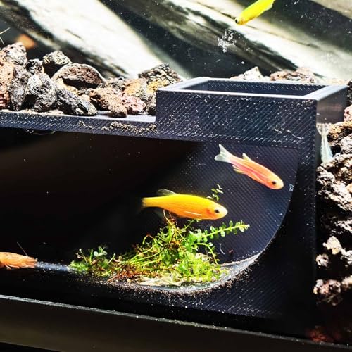 Underground Aquarium Fish Tunnel, Fish and Shrimp Hideout, Shrimp Fish Hide Cave Decoration - style: Square