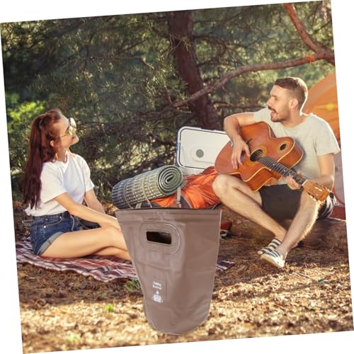 YARNOW Collapsible Camping Bucket Water Basin Outdoor Multi-function Folding Bucket for Camping Fishing Beach Travel