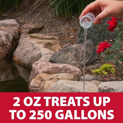 The Pond Guy LiquidClear Beneficial Bacteria Pond Cleaner for Outdoor Water Gardens & Small Ponds, Cloudy Water Reducer, Fish & Plant Safe, 16 Ounces - size: 16 Ounce