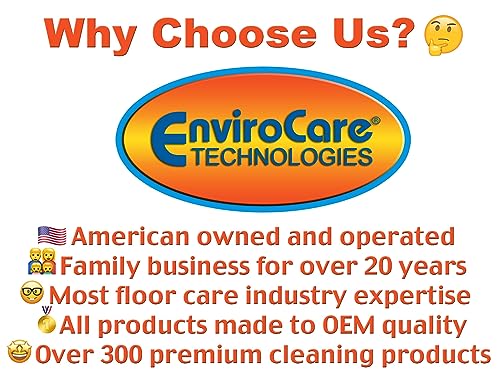 EnviroCare Replacement HEPA Filtration Vacuum Cleaner Dust Bags made to fit Riccar Vibrance Type A R-Series, 2000, 4000, Simplicity 5000, 6000 6 Pack