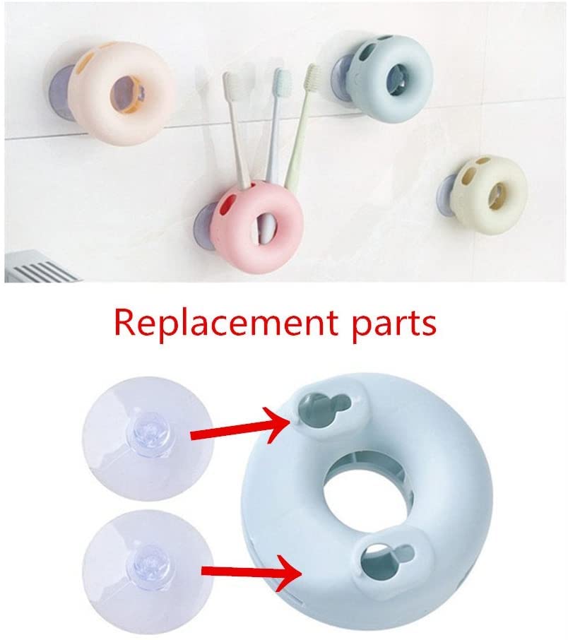 100pcs Mini Clear Plastic Suction Cups Without Hooks (30mm) - size: 30 mm