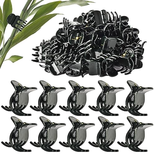 AccEncyc 50 Pcs Large Plant Clips Orchid Clips Plant Orchid Support Clips Flower Vine Clips for Supporting Stems Vines Stalks Climbing Plants Grow Upright - size: 50Pcs Large
