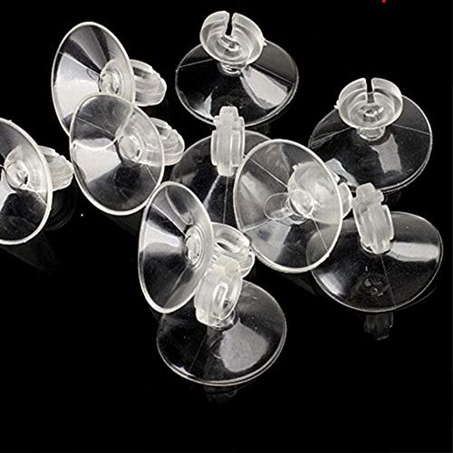 40Pcs Aquarium Suction Cups Clear Fish Tank Hose Clamps Suction Cup Clips Airline Tube Holders Fish Tank Holders Clips for Fish Tank Tubing