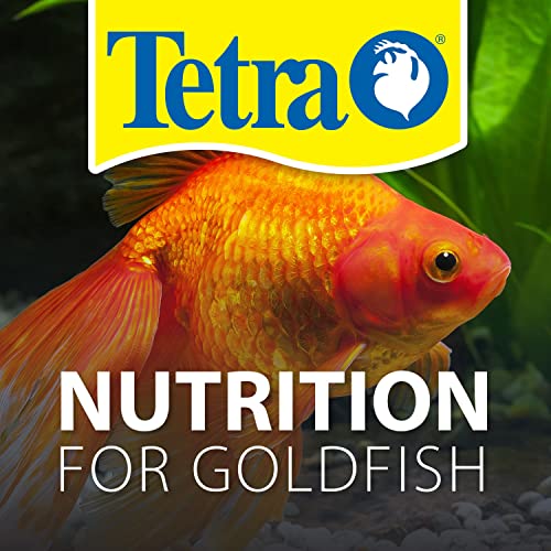 Tetra Goldfish Flakes, Nutritionally Balanced Diet For Aquarium Fish, Vitamin C Enriched Flakes, 4.52 lbs oz - size: 4.52 Pound (Pack of 1)
