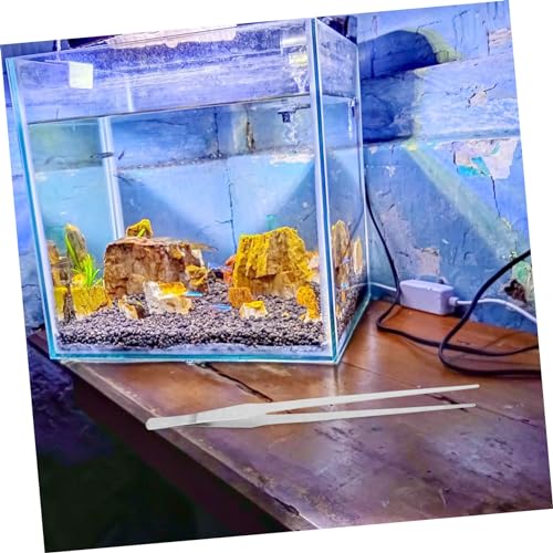 BESPORTBLE Aquarium Plants Tweezer Tool Straight for Easy Planting Feeding and Gravel Cleaning Versatile Aquarium Maintenance Essential