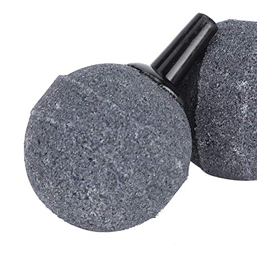 Pssopp 6Pcs Aquarium Bubble Stone, Air Stone Bubble Ball Shape 25mm Air Stone Mineral Bubble Diffuser Airstones for Aquarium Fish