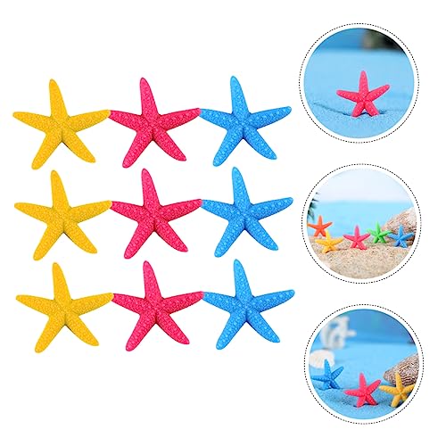 COLLBATH 9pcs Resin Creature Decor Ornaments for Tank Micro-Landscape Ornament Set