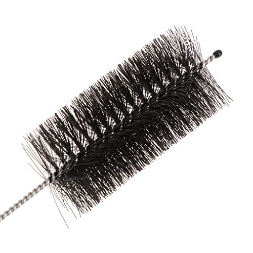10 Pack Flexible Brush for Tubing Flexible Bristles 7.9 Inch Long Stainless Steel Tube Aquarium Filter Brushes