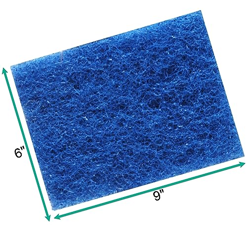 Penn-Plax WZP3 Wizard Scrubber Pad – for Glass Tanks Will not Scratch Aquarium Surfaces – Removes Accumulated Grime - 6” x 9”