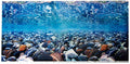 Marina Precut Background, River/Green, 24 x 48 - color: River/Green, size: 24 x 48"
