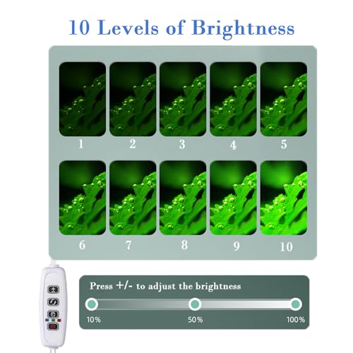 Upgraded Aquarium Light with Timer Clip On Fish Tank LED Light Small USB Light Dimmer Multi-Color White+Warm Yellow+Yellow 1 to 5 Gal (Adapter NOT Included) - size: White-Dimmer+Timer