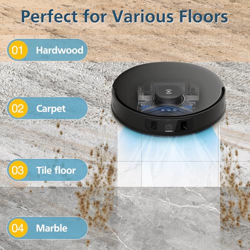 T30S Replacement Parts for ECOVACS DEEBOT T30S/T30S Pro Vacuum and Mop Accessories Kit, includes V-shaped brush, Mop pads, Hepa Filters, Dust Bags, and Side Brushs - style: T30S