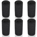 6-Pack Pre-Filter Sponge for Aquarium Shrimp Fry Fish Tank Filter 0.8” Intake, Aquarium Pre Filter Sponge, High-Porosity Foam Roll Replacement Foam Cover, Easy to Clean