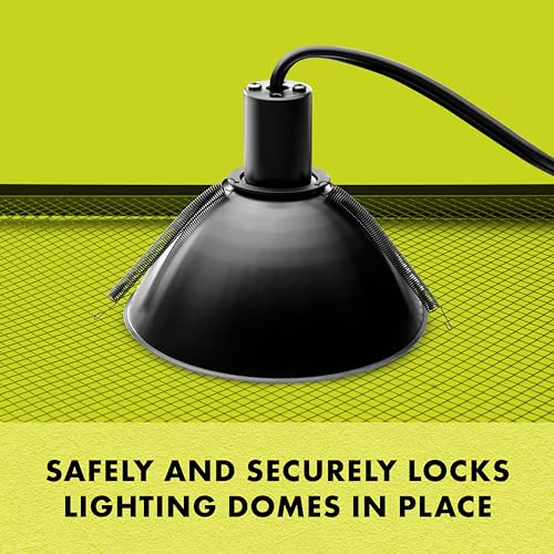 Zilla Mounting Spring Clip, Fits Most Lighting Domes (Pack of 3) - size: One Size (Pack of 3)