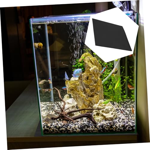 Toddmomy Aquarium Bottom Mat Thickened Nonslip Cushioning Pad for Fish Tank Cuttable Design and Non Skid Support for Aquatic Environments