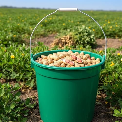 4 PCS Bucket Handle Replacement 5 Gallon White Metal Bucket Handles with Plastic Grip Ergonomic Iron Replacement Buckets Handles for Home Household Garden Construction