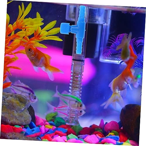 BESPORTBLE 30pcs small valve fish tank supplies plastic Regulating valve s for aquarium Air Aquarium equipment control s tiny aquarium Control - color: Blue
