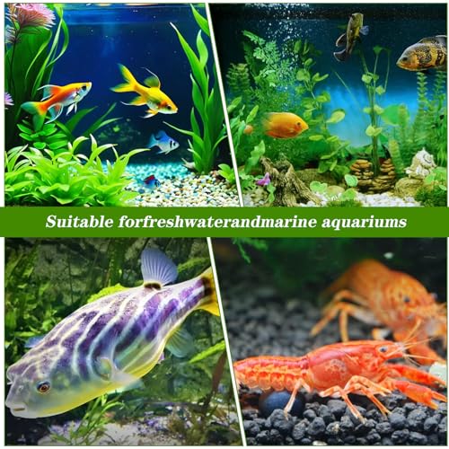 12PCS Pre Filter Sponge, 0.8" Aquarium Filter Sponge Aquarium Intake Sponges Replacement AquariumSponges Foam Roll for Fish Tank