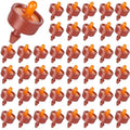 60Pcs 3 GPH Pressure Compensating Irrigation Drippers, Watering Spot GPH Dripper Drip Emitters Heads Constant Flow Outlet Heads for 1/4 Inch Irrigation Tubing for Garden Irrigation System - color: 3 GPH 60PCS