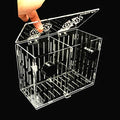 Magnetic Acclimation Breeder Box 4.5" / 8" /12" for Fish Anemone Coral Strong N52 Magnets for 1/2" Glass (8"x4"x6") - size: 8"x4"x6"