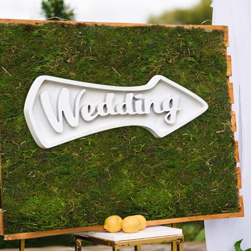 71" x 12" Dried Moss Table Runner Green Moss Sheet Roll for Crafts Preserved Moss Mat for Table Decoration Green Moss for Fairy Wedding Party Woodland Garden Decor - color: 71*12 Inch