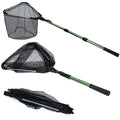RESTCLOUD Fishing Landing Net with Telescoping Pole Handle, Fishing net Freshwater for Kids Men Women, Extend to 40-63 Inches - style: F: Super Strong Aluminum Handle, 61" Full