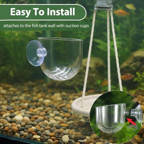 6PCS Shower Plant Holder, Stable Suction Cup Planters for Shower Wall, Aquarium Plant Cups, Multipurpose Water-Resistant Plant Holders for Bathroom and Kitchen Organization