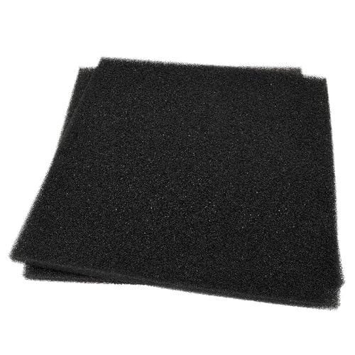Aquarium Filter Bio Sponge Pad, Foam Sponges Filter Media, Cut fit it Filter Accessories for Fish Tanks and Ponds (18"x18"x0.8" (20PPI) 2 Pack) - size: 18"x18"x0.8" (20PPI) 2 PACK
