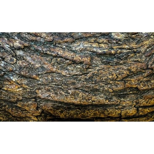Old Tree Bark Aquarium Background Wood Texture Reptile Tank Background Aged Rough Natural Wooden Bark Habitat Terrarium Background Wooden Textured Aquarium Fish Tank Background Poster Decors 24x16in - color: Brown, size: 24(W)x16(H)inches/ 60(W)*40cm(H)