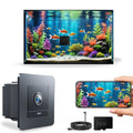 2K HD Aquarium Camera for Fish: Tanks Reptile Terrariums Camera - Anti-Glare Lens Night Vision Two-Way Audio AI Motion Detection – Aquarium Accessories with 32GB SD Card 850mAh Battery & Instructions