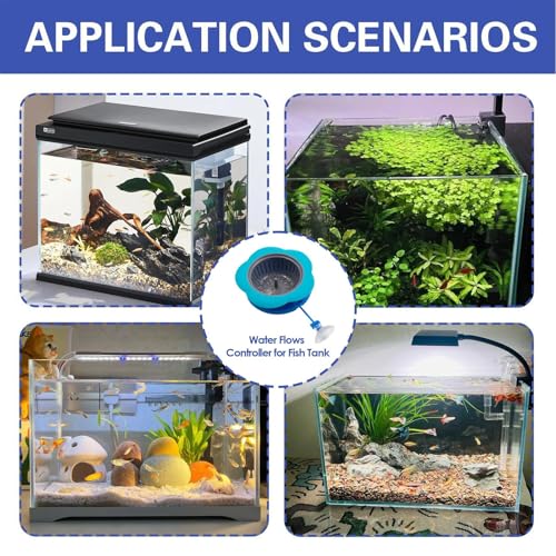 Safe Water Change Diffuser - Aquarium Controller, Pouring Tool with Odorless Design, Fish Tank Accessory with Gravel Protection, Aquatic Tool Gentle Flow, Water Change for Plants Decorations