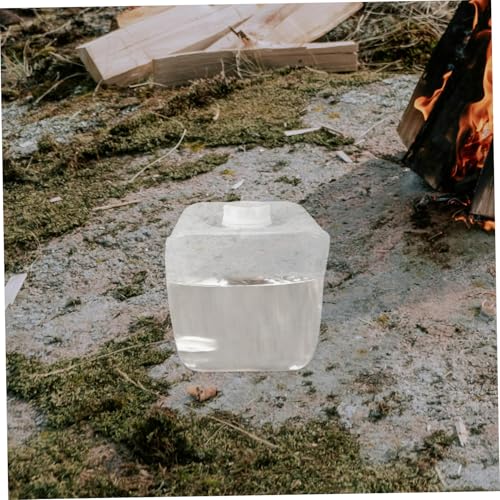 Toddmomy Collapsible Water Storage Tank Lid Flexible Plastic Water Container for Camping Outdoor Adventures and Emergency Supply Folding Bucket