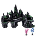 M2cbridge Aquarium Mountain View Ornaments Large Rockery Fish Tank Stone Landscaping Decorations (Garden Mountain)