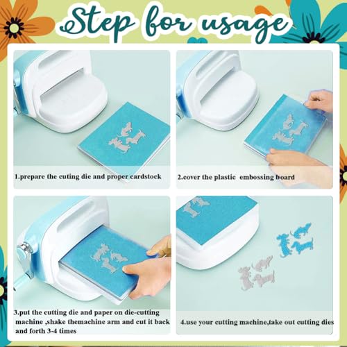 Balloon Dachshund Die Cuts, Carbon Steel Die Cuts Cutting Dies Dog Frame Stencils Scrapbooking Embossing Template Dies for Card Making Party Greeting Embossing Invitation Photo Album - style: Balloon dachshund