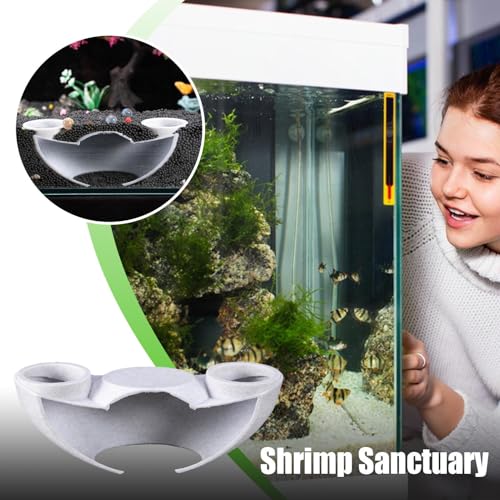 Shrimp Tank Ornament – Aquarium Fish Tunnel, Creative Fish Corner Cave | Unique Shrimp Shelter Decoration, Aquatic Pets Tank Cave Toys, Aquarium Hiding Spot for Fish, Shrimp, - color: D
