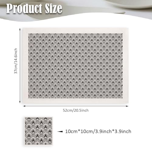 SUPERDANT 4PCS Shell Pattern Underglaze Paper Transfer Ocean Transfer Papers for Clay Ceramic Porcelain Under Glaze Transfers for Pottery Enamel Decals Black Underglaze Decal Handcrafted Gifts - style: Shell Pattern