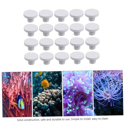Yardwe 60pcs Aquarium Substrate Rack Base Fish Tank Stand Stabilizing Bracket for Fishtank