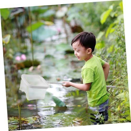 Stainless Steel Telescopic Fishing Net for Fish Tank Small Shrimp Net with Extendable Handle Secure Design for Catching Fish and Shrimp Durable Aquarium Net for Easy Use