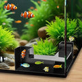 Aquarium Cave, Dual-Entrance Tunnel, Fish Tank Accessories, Decoration Tunnel, Viewing, Shrimp and Hiding, Shrimp Decor