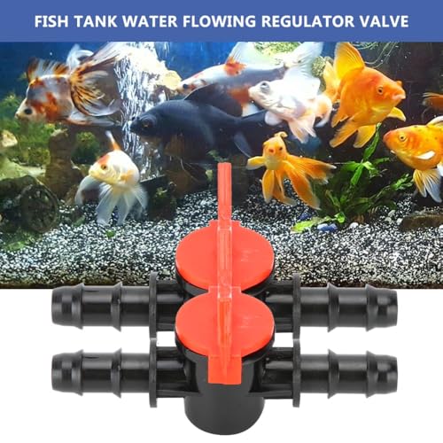 2 Pcs 10mm Plastic Tube Pipe Connector Regulator Aquarium Air Pump Water Flowing Controller Regulator Valve Aquarium Accessories