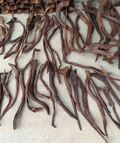 Aquarium Driftwood Branches,2.2lb 9-14inch Long Driftwood for Aquarium Reptile Driftwood Branches Log Natural Driftwood for Aquarium Reptile Branches