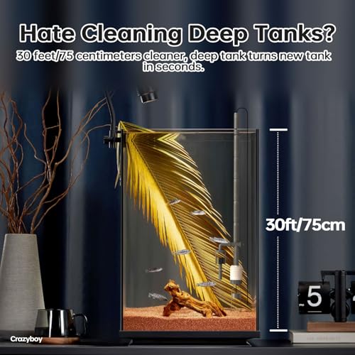 Crazyboy Fish Tank Vacuum345