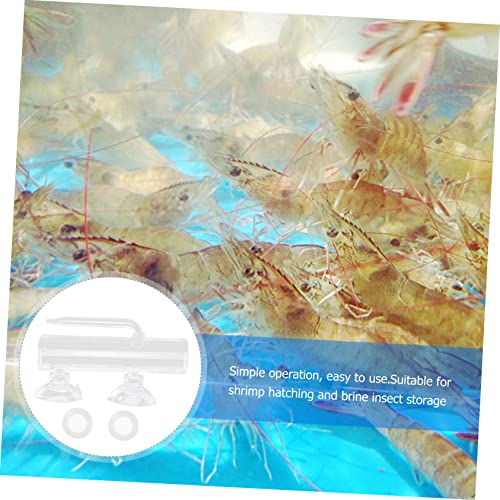 Toyvian 1set Fish Breeding Incubator for Fish Tank Transparent Isolation Box Cups and of Newborns