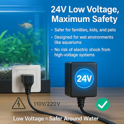 660GPH Aquarium Filter, UV Sterilizer for Aquarium for 100-400 Gallon, 24V DC Powerful Pump for Large Fish Koi Pond Cold Plunge Filter, Green Killing Machine with Algae Remover for Fish Tank - size: Large Aquarium Filter for 125-400 Gallon