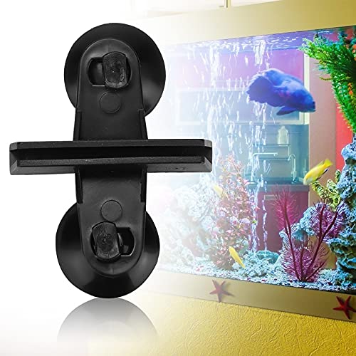 Fish Tank Divider Aquarium Divider Suction Cup Bracket Premium Silicone Glass Cover Support Clips for Separating Fish Tanks Aquariums 20 Pcs White Black 8x5 8cm