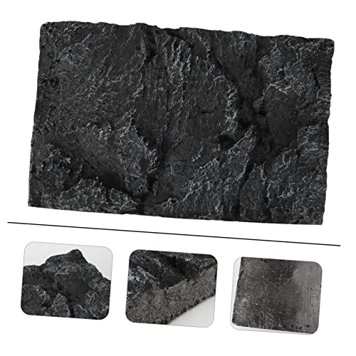 3D Aquarium Background Board Rock Tank Decor Tank Background Fade-Resistant 45x28 Inches
