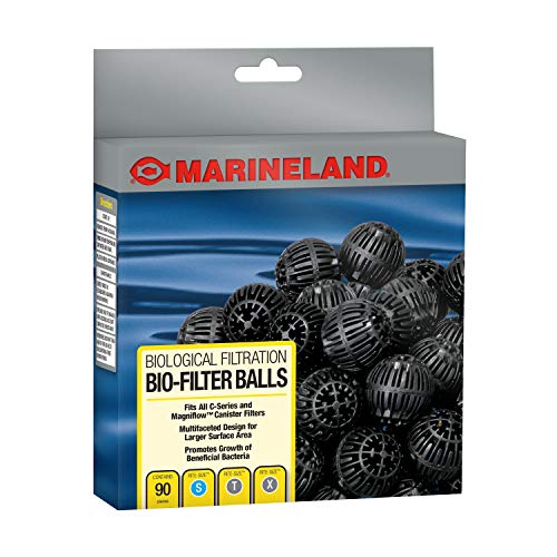 Marineland Bio-Filter Balls, 90 Count, Support Biological Aquarium Filtration, Rite-Size S, T and X, Fit All C-Series and Magniflow Canister Filters - size: 90 Bio-Filter Balls